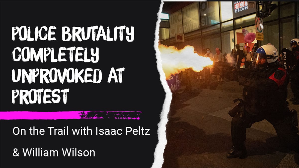 Police Brutality at RadPride Unprovoked, and Relentless - Investigations for the Illiterate