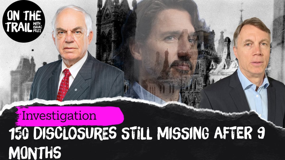 Ethics Commissioner’s office fails to produce nearly half of MP disclosures after 9 months, no end in sight.