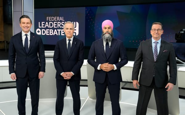 Débat des chefs anglophones: Carney attaqué et médias fâchés/Debate of the Anglophone Leaders: Carney attacked, the Media In Shambles